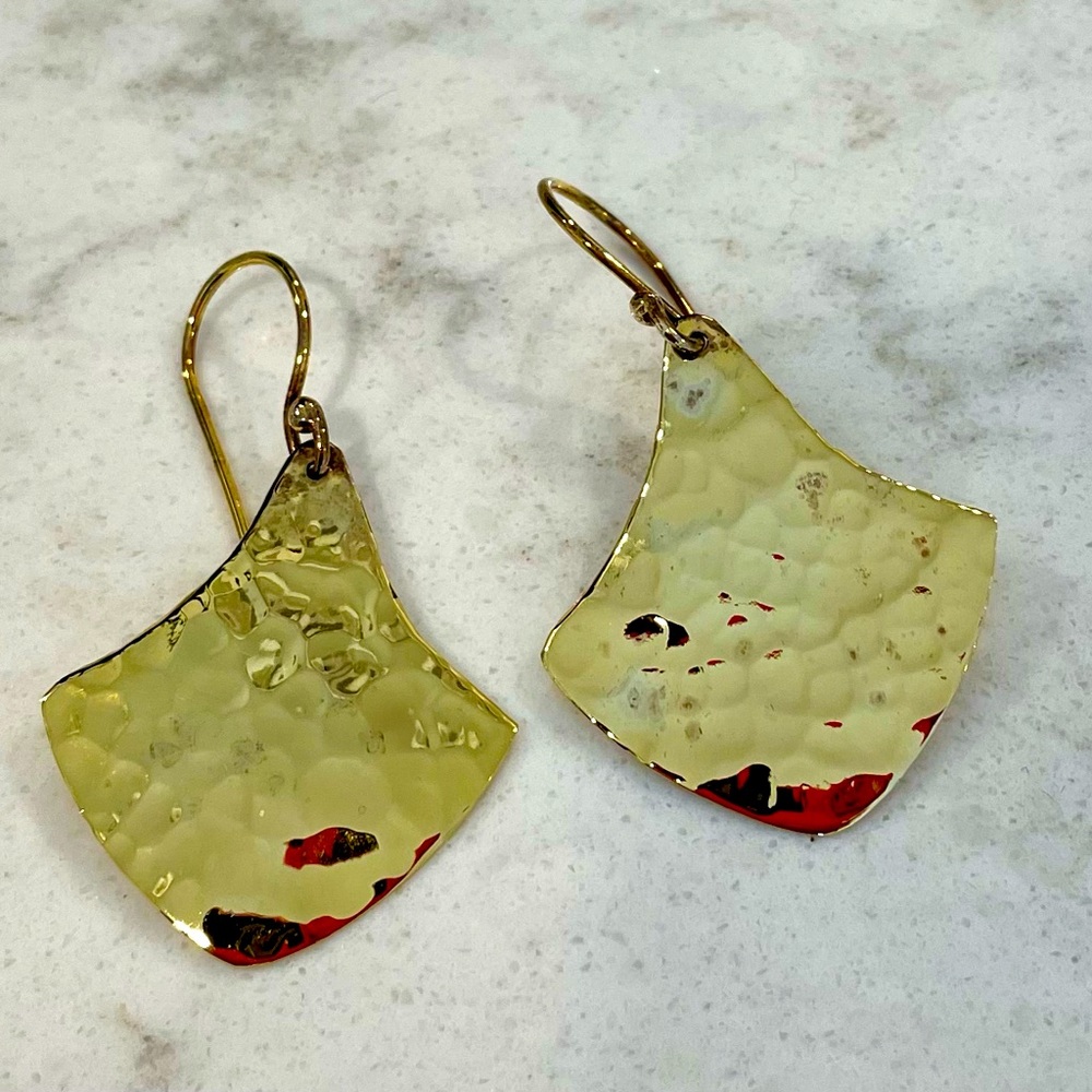 Argento Vivo Gold Plated Sterling Earrings